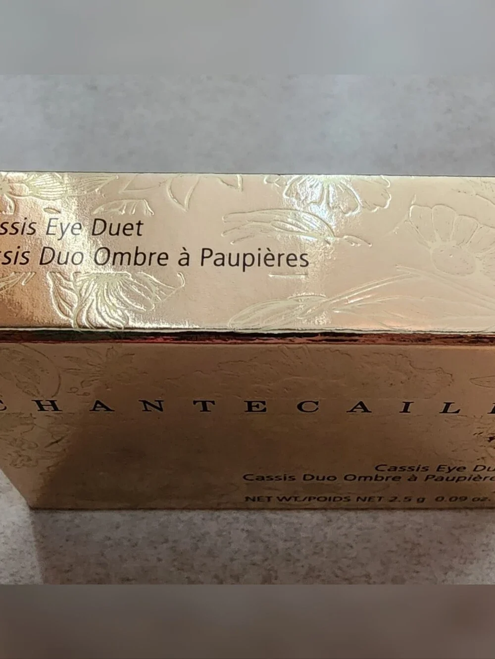 Chantecaille Gilded Garden Eye Duet in the shade Cassis NWT